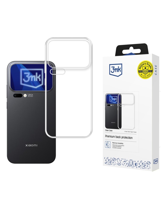 3mk Clear Case for Xiaomi 17 Pro - transparent