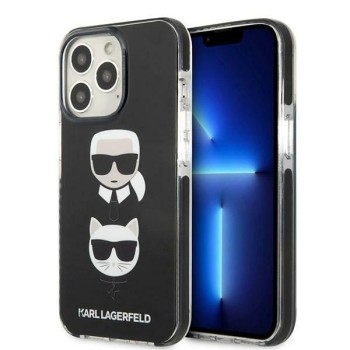 Karl Lagerfeld Karl&amp;amp;Choupette Head Case for iPhone 13 Pro / iPhone 13 - Black
