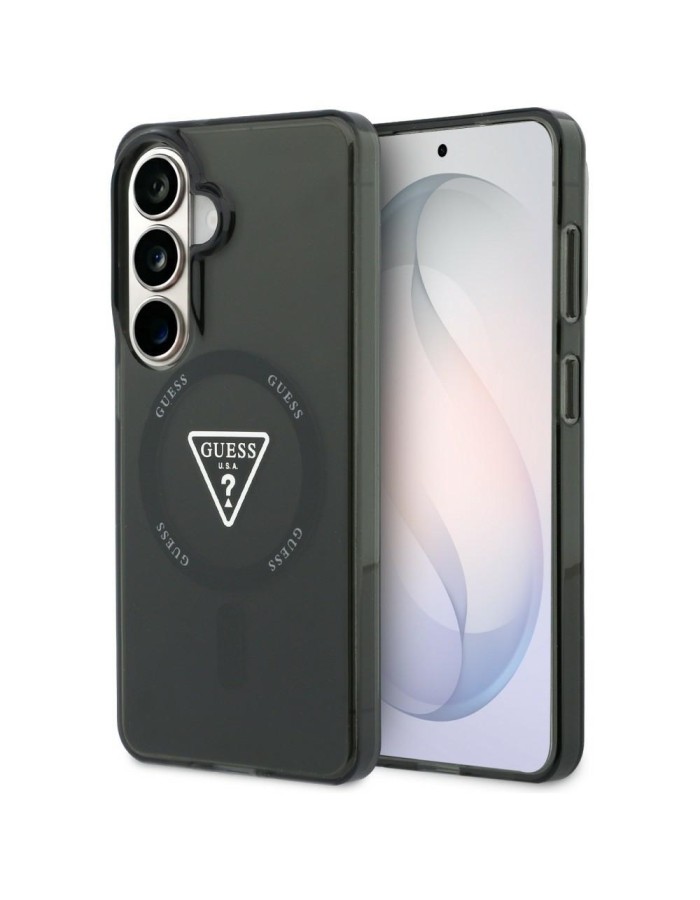 Guess IML Gradient Triangle MagSafe Case for Samsung Galaxy S26 - Black Guess IML Gradient Triangle MagSafe Case for Samsung Galaxy S26 - Black
