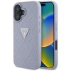 Guess Hot Stamp 4G Pattern Triangle Metal Logo iPhone 16 Case - Purple Guess Hot Stamp 4G Pattern Triangle Metal Logo iPhone 16 Case - Purple