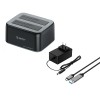 Orico 6829C3 Docking Station for 2 x 2.5"/3.5" SATA HDD/SSD - Black Orico 6829C3 Docking Station for 2 x 2.5"/3.5" SATA HDD/SSD - Black