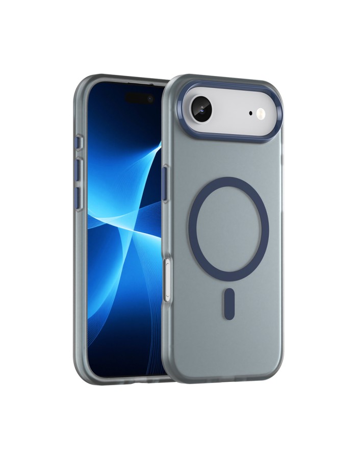 Magnetic Abrasive iPhone 17 Air Case Compatible with MagSafe - Matte Blue Magnetic Abrasive iPhone 17 Air Case Compatible with MagSafe - Matte Blue