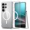 Spigen Ultra Hybrid Mag MagSafe Case for Samsung Galaxy S26 Ultra - Clear and White