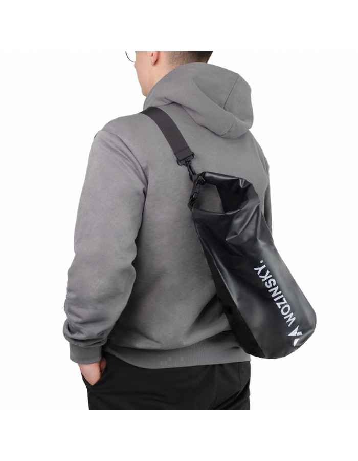 Wozinsky WWK-10 waterproof bag for sup kayak 10l - black