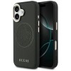 Guess Perforated 4G MagSafe case for iPhone 17 - black Guess Perforated 4G MagSafe case for iPhone 17 - black