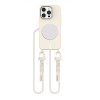 Tech-Protect MagNecklace MagSafe iPhone 16 Pro Case - Beige Tech-Protect MagNecklace MagSafe iPhone 16 Pro Case - Beige