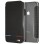 BMW Carbon Tricolor Stripe iPhone XS Max Case - Black