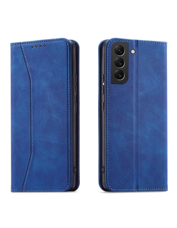 Magnet Fancy Case for Samsung Galaxy S23 Ultra Cover with Flip Wallet Stand Blue Magnet Fancy Case for Samsung Galaxy S23 Ultra Cover with Flip Wallet Stand Blue