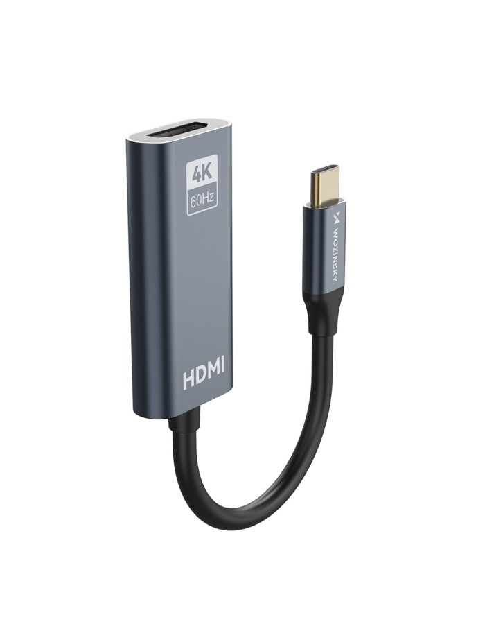 Wozinsky WACH-01 USB-C - HDMI 4K 60Hz Adapter - Black
