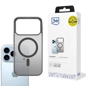3mk Frosty MagCase for iPhone 17 Pro Max - Black
