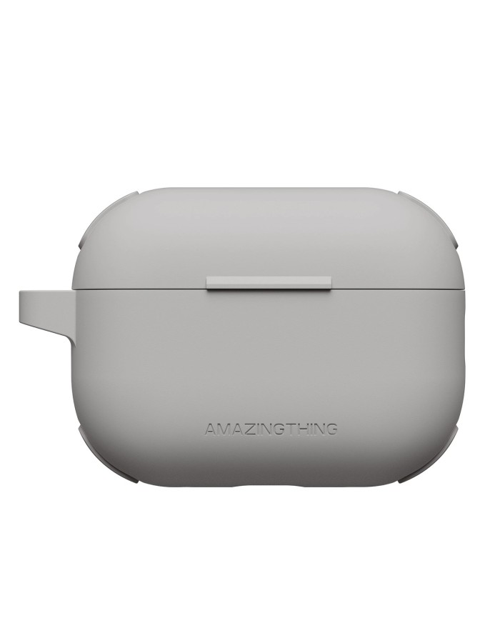 AmazingThing Omni Case for AirPods Pro 2 Silicone Case - Gray AmazingThing Omni Case for AirPods Pro 2 Silicone Case - Gray
