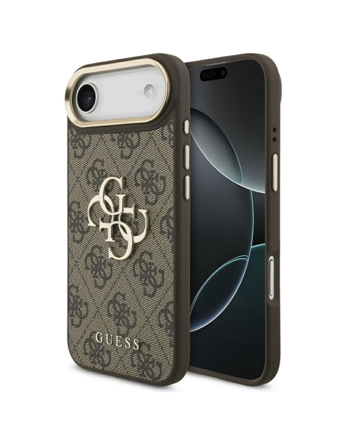 Guess 4G Big 4G Classic Logo Case for iPhone Air - Brown and Gold Guess 4G Big 4G Classic Logo Case for iPhone Air - Brown and Gold