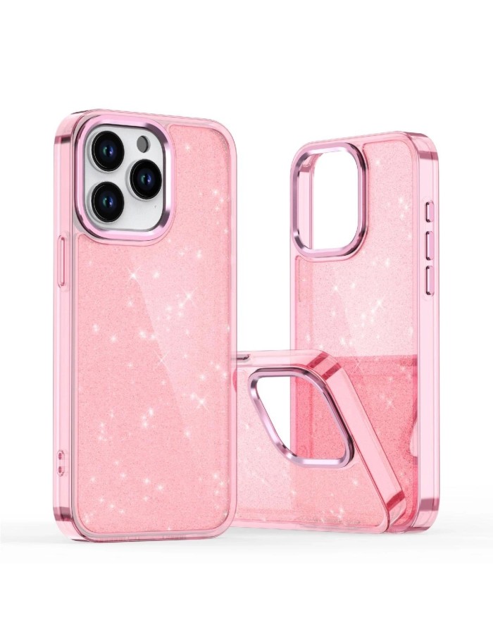 Glitter Case for iPhone 16e / 17e - Pink