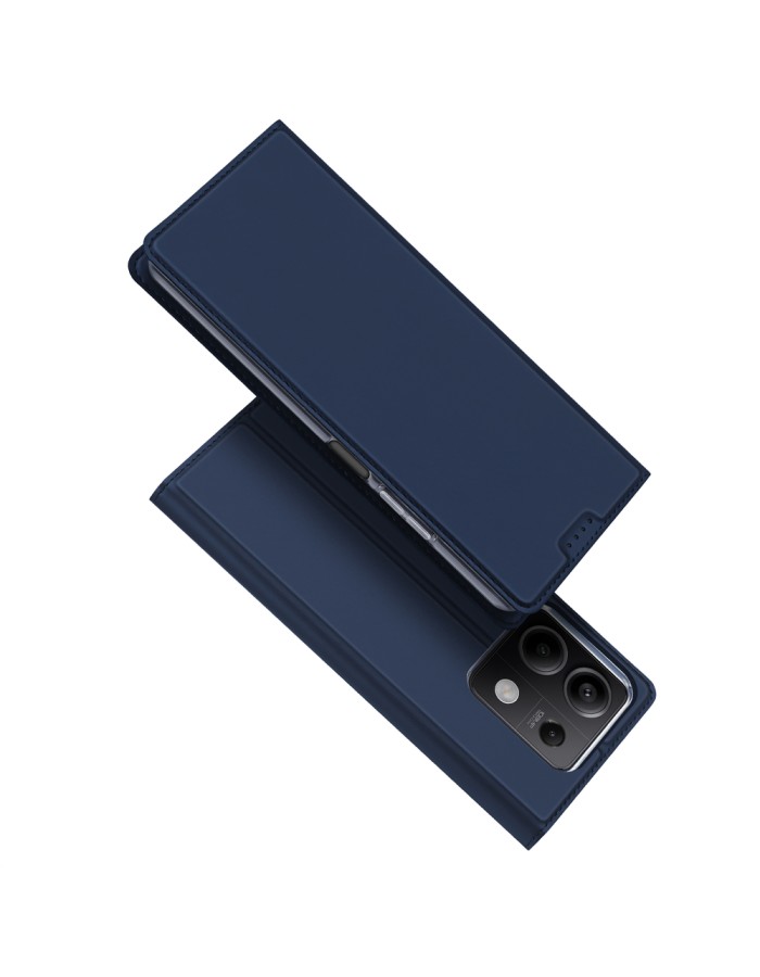 Dux Ducis Skin Pro case with flap and card slot for Xiaomi Redmi Note 13 5G - blue Dux Ducis Skin Pro case with flap and card slot for Xiaomi Redmi Note 13 5G - blue