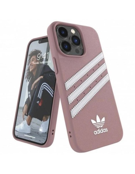 Adidas OR Molded Case PU for iPhone 13 Pro / iPhone 13 - Pink