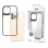 3mk Satin Armor Case+ for iPhone 12 Pro Max - Transparent