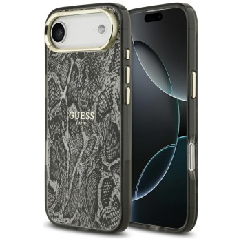 Guess Python Pattern MagSafe Case for iPhone Air - Black Guess Python Pattern MagSafe Case for iPhone Air - Black