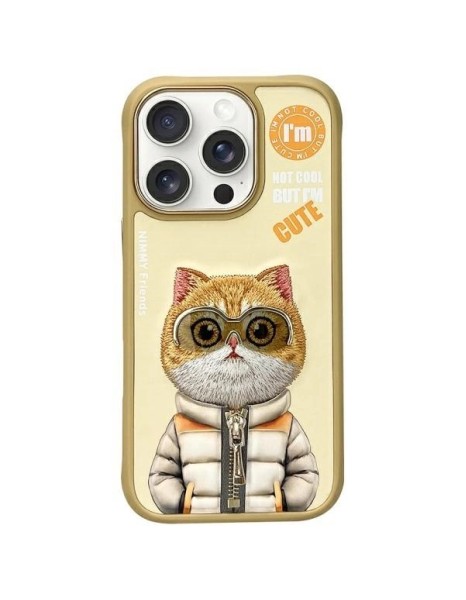 Nimmy Cool&amp;amp;Cute 2.0 Cat Case for iPhone 16 Pro Max - Green
