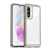 Outer Space Case for Samsung Galaxy A56 Cover with Flexible Frame - Semi-Transparent, Black Outer Space Case for Samsung Galaxy A56 Cover with Flexible Frame - Semi-Transparent, Black