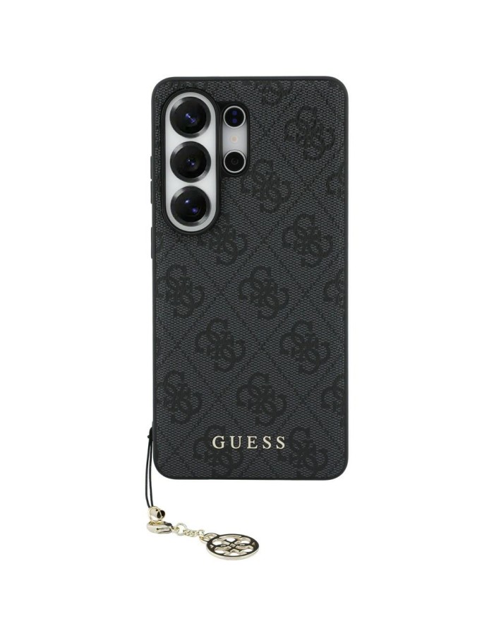 Guess 4G Classic Logo Charm MagSafe case for Samsung Galaxy S26 Ultra - black Guess 4G Classic Logo Charm MagSafe case for Samsung Galaxy S26 Ultra - black