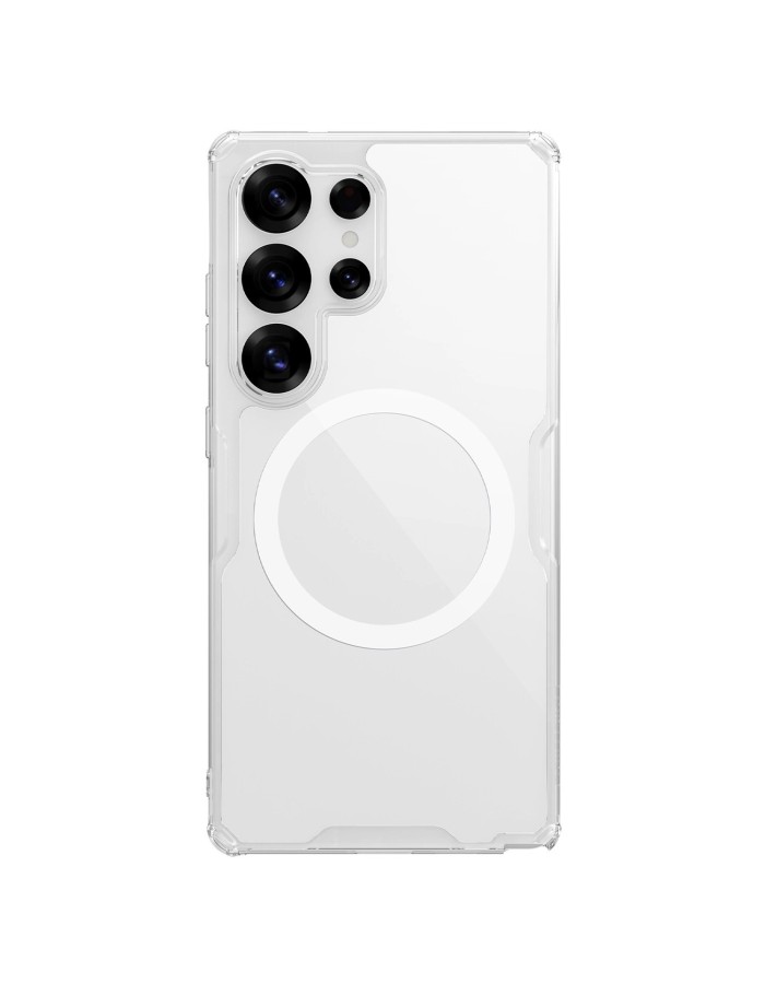 Nillkin Nature TPU Pro Magnetic Case with MagSafe for Samsung Galaxy S25 Ultra - White