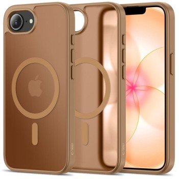 Tech-Protect BasicMag MagSafe Case for iPhone 16e / 17e - Brown Tech-Protect BasicMag MagSafe Case for iPhone 16e / 17e - Brown
