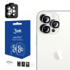 Camera Glass for iPhone 14 Pro Max / 14 Pro 9H for 3mk Lens Protection Pro Series Lens - Silver Camera Glass for iPhone 14 Pro Max / 14 Pro 9H for 3mk Lens Protection Pro Series Lens - Silver