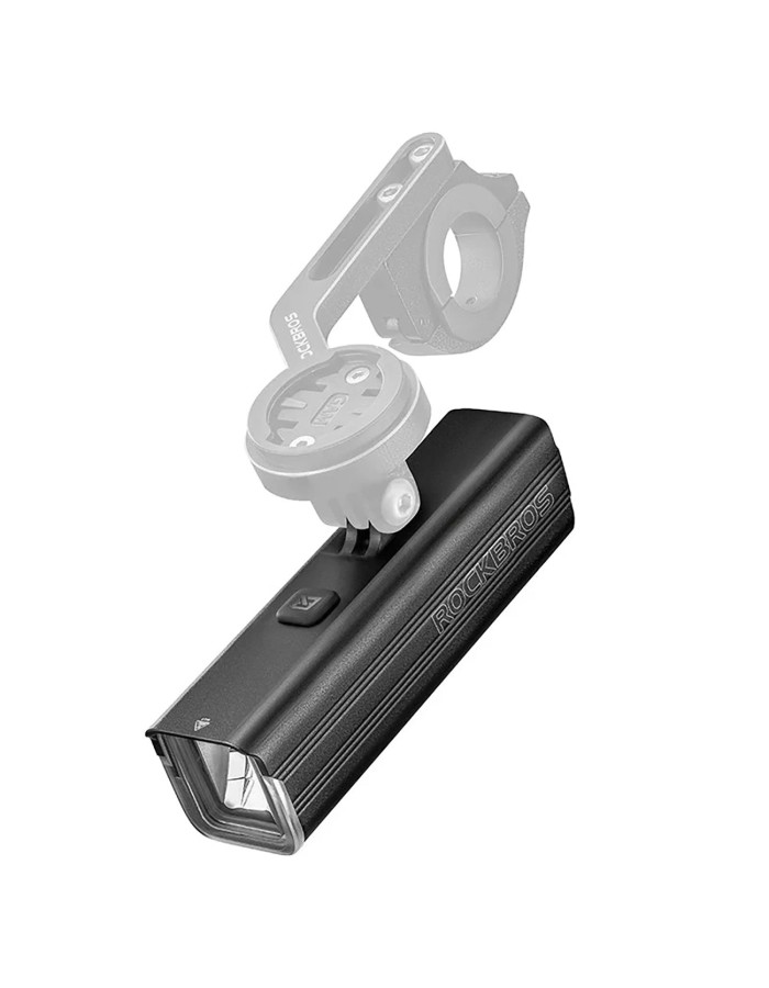 Rockbros RHL1500 front bicycle light 5000mAh 1500lm IPX6 - black Rockbros RHL1500 front bicycle light 5000mAh 1500lm IPX6 - black
