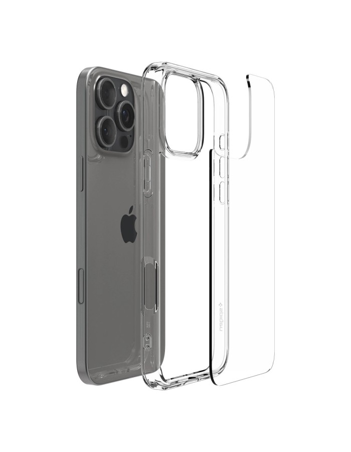 Spigen Ultra Hybrid Case for iPhone 16 Pro Max - Clear Spigen Ultra Hybrid Case for iPhone 16 Pro Max - Clear