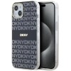DKNY IML Mono &amp;amp; Stripe MagSafe Case for iPhone 15/14/13 - Black