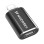 Wozinsky WALC-01 Lightning to USB-C Adapter - Black
