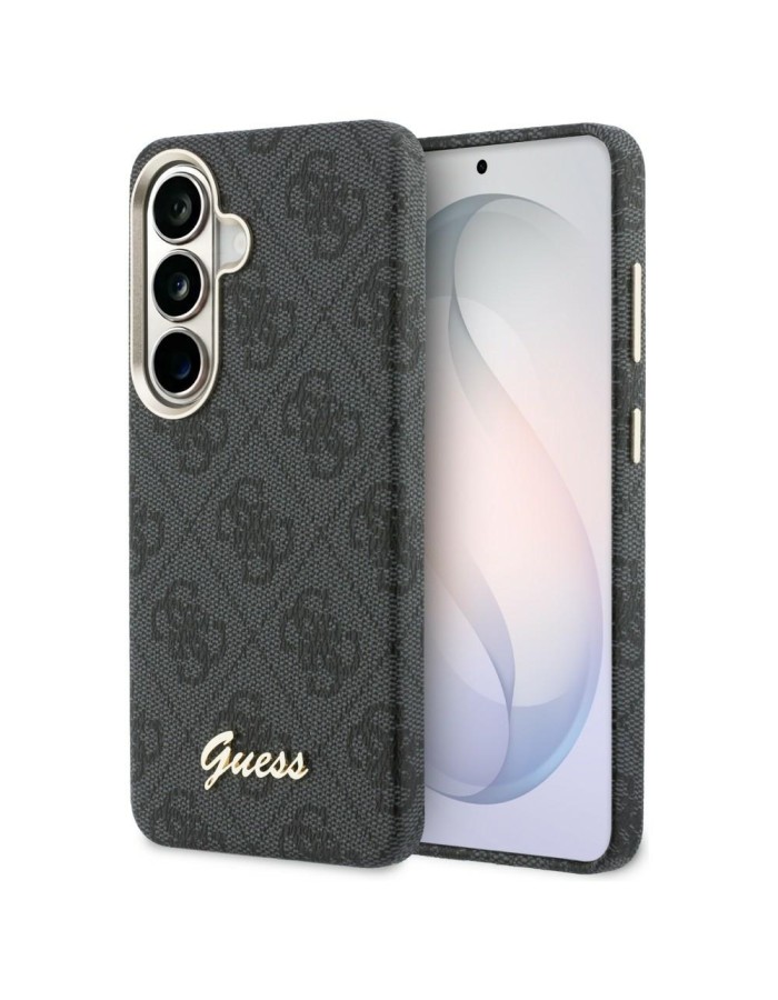 Guess 4G Script MagSafe Case for Samsung Galaxy S26 - Black Guess 4G Script MagSafe Case for Samsung Galaxy S26 - Black
