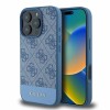 Guess 4G Bottom Stripe Case for iPhone 16 Pro Max - Blue Guess 4G Bottom Stripe Case for iPhone 16 Pro Max - Blue