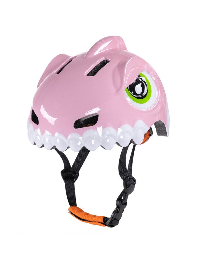 Wozinsky Children's Bike Helmet Dinosaur Pattern S - Pink Wozinsky Children's Bike Helmet Dinosaur Pattern S - Pink