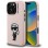 Karl Lagerfeld Silicone Karl Sketch MagSafe Case for iPhone 16 Pro Max - Pink