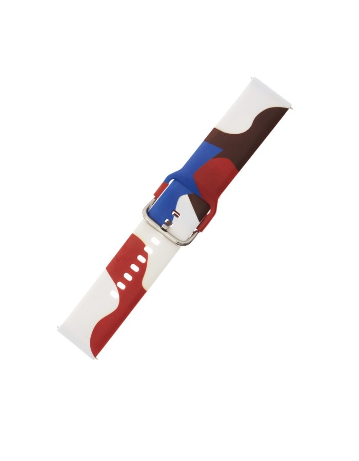 Strap Moro for Samsung Galaxy Watch 40 / 41 / 42 / 43 / 44 mm silicone bracelet watch band - pattern 8