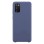 Silicone Case Soft Flexible Rubber Cover for Samsung Galaxy A03s blue