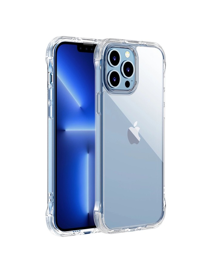 Joyroom Defender Series case for iPhone 13 Pro Max rugged housing with hooks kickstand transparent (JR-BP956)