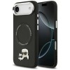 Karl Lagerfeld Karl & Choupette Pins MagSafe Case for iPhone Air - Black Karl Lagerfeld Karl & Choupette Pins MagSafe Case for iPhone Air - Black