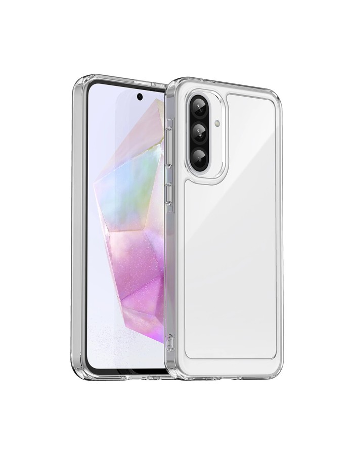 Outer Space Case for Samsung Galaxy A26 Cover with Flexible Frame - Transparent Outer Space Case for Samsung Galaxy A26 Cover with Flexible Frame - Transparent