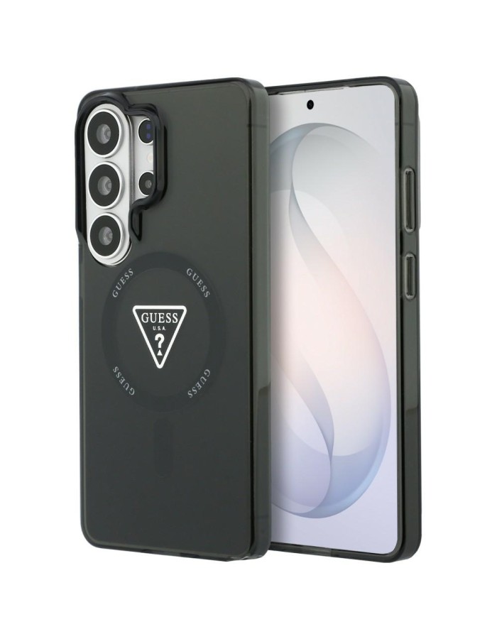 Guess IML Gradient Triangle MagSafe Case for Samsung Galaxy S26 Ultra - Black Guess IML Gradient Triangle MagSafe Case for Samsung Galaxy S26 Ultra - Black