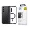 3mk Satin Armor MagCase for Samsung Galaxy S23 5G - Transparent