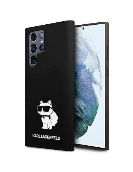 Karl Lagerfeld Silicone Choupette case for Samsung Galaxy S24 Ultra - black