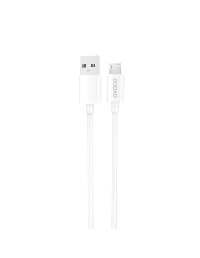Dudao L4SM USB-A / micro USB cable 2A 1m - white