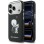 Karl Lagerfeld Karl &amp;amp; Choupette Back Logo MagSafe Case for iPhone 17 Pro - Black