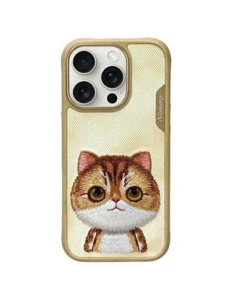 Nimmy Big Eyed Pet 2.0 Cat Case for iPhone 16 Pro - Green