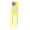 Tech-Protect Magnecklace MagSafe Case for iPhone 16 Pro - Yellow Tech-Protect Magnecklace MagSafe Case for iPhone 16 Pro - Yellow