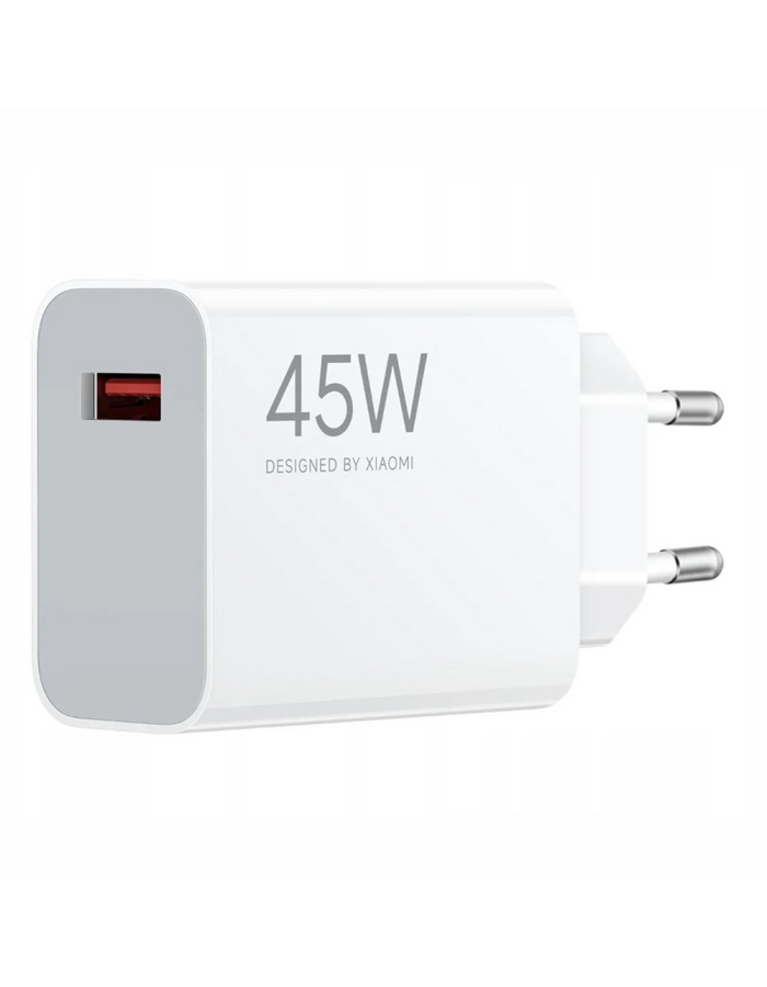 Xiaomi MDY-17-EF 45W USB-A Wall Charger - White Xiaomi MDY-17-EF 45W USB-A Wall Charger - White