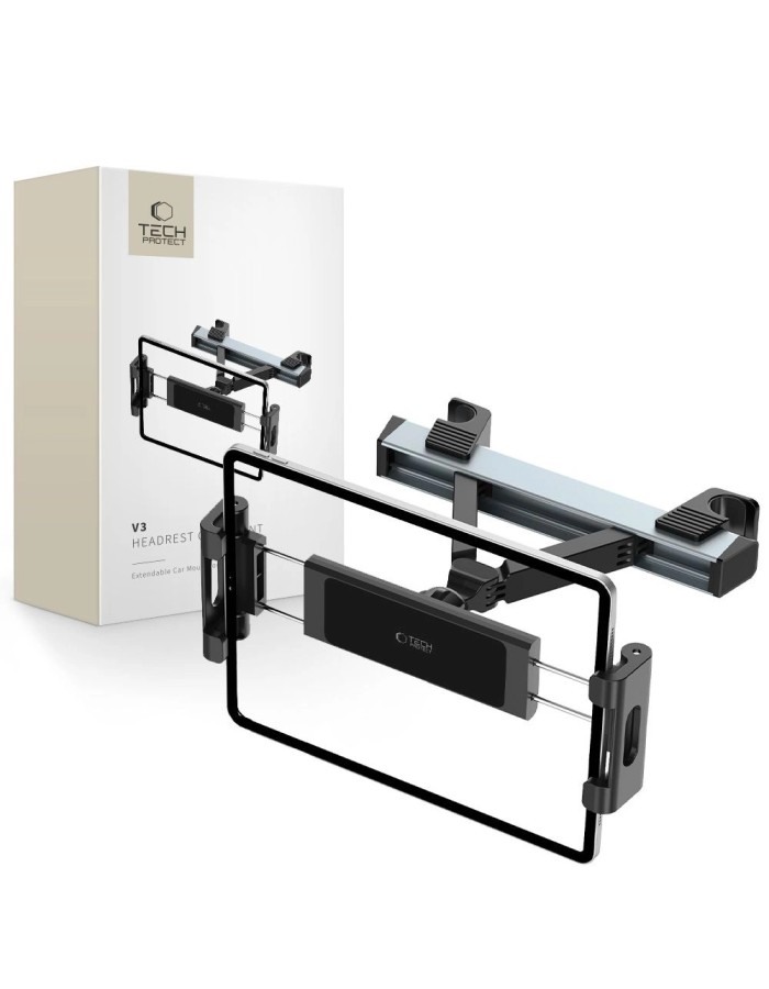 Tech-Protect V3 Headrest Car Mount - Black Tech-Protect V3 Headrest Car Mount - Black