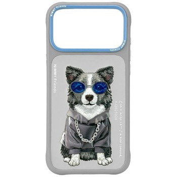 Nimmy Glasses Cool nag case for iPhone 17 Pro - gray Nimmy Glasses Cool nag case for iPhone 17 Pro - gray